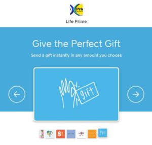 Buy GIFT CARDS at Life Prime